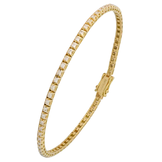 Bracciale Namuri TENNIS V in Oro Diamante 0.5 Ct BR01-050V/G - BR01-050V/G